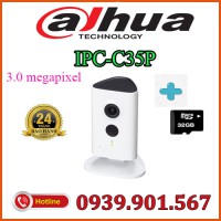 Camera IP không dây hồng ngoại 3.0 Megapixel DAHUA IPC-C35P