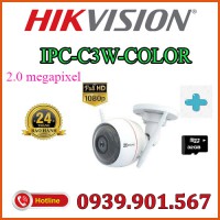 Camera IP hồng ngoại không dây 2.0 Megapixel EZVIZ C3W 1080P Color Night Vision