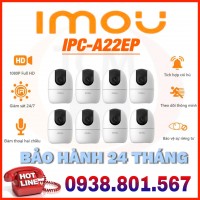 LẮP ĐẶT TRỌN BỘ 8 CAMERA QUAN SÁT IMOU CCTV-A22EP