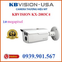Camera HDCVI HỒNG NGOẠI 80 mét 2.0 Megapixel KBVISION KX-2003C4