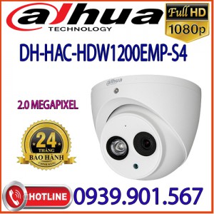 Lắp đặt Camera Dome 4 in 1 hồng ngoại 2.0 Megapixel DAHUA HAC-HDW1200EMP-S4