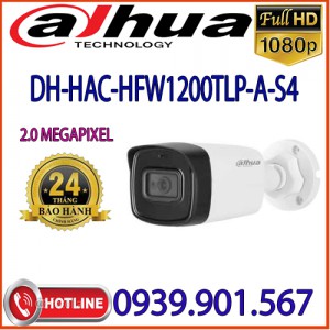 Lắp đặt Camera 4 in 1 hồng ngoại 2.0 Megapixel DAHUA HAC-HFW1200TLP-A-S4
