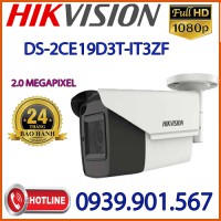 Lắp đặt Camera 4 in 1 hồng ngoại 2.0 Megapixel HIKVISION DS-2CE19D3T-IT3ZF