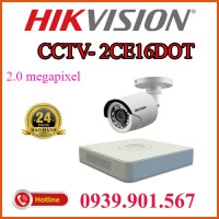 Lắp trọn bộ 1 camera quan sát CCTV--2CE16DOT