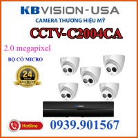 LẮP ĐẶT TRỌN BỘ 5 CAMERA QUAN SÁT  CCTV -C2004CA