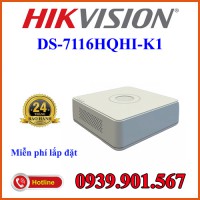 Đầu ghi hình Hybrid TVI-IP 16 kênh TURBO 4.0 HIKVISION DS-7116HQHI-K1