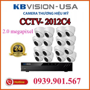 Lắp trọn bộ 16 camera quan sát CCTV-2012C4