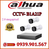 Lắp đặt trọn bộ 03 camera quan sát CCTV-B1A21P