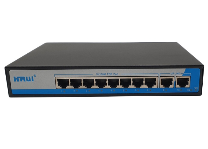 Switch PoE 8 Port HRUI HR901-AF-82N 10/100 chính hãng